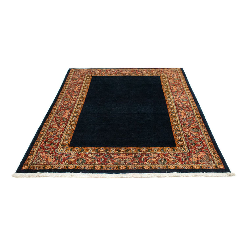 Tapis Gabbeh - Loribaft Persan - 189 x 147 cm - bleu foncé