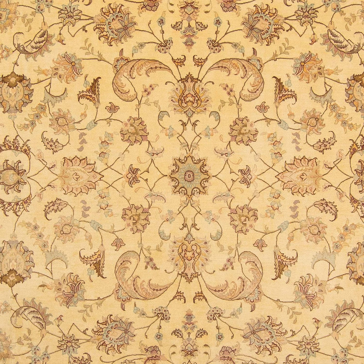 Tapis persan - Tabriz - Royal - 393 x 298 cm - marron clair