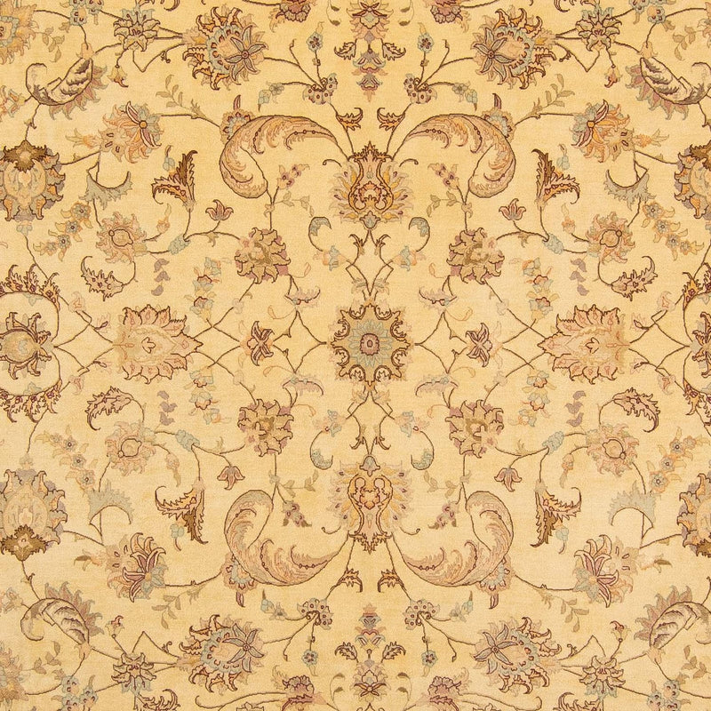 Tapis persan - Tabriz - Royal - 393 x 298 cm - marron clair