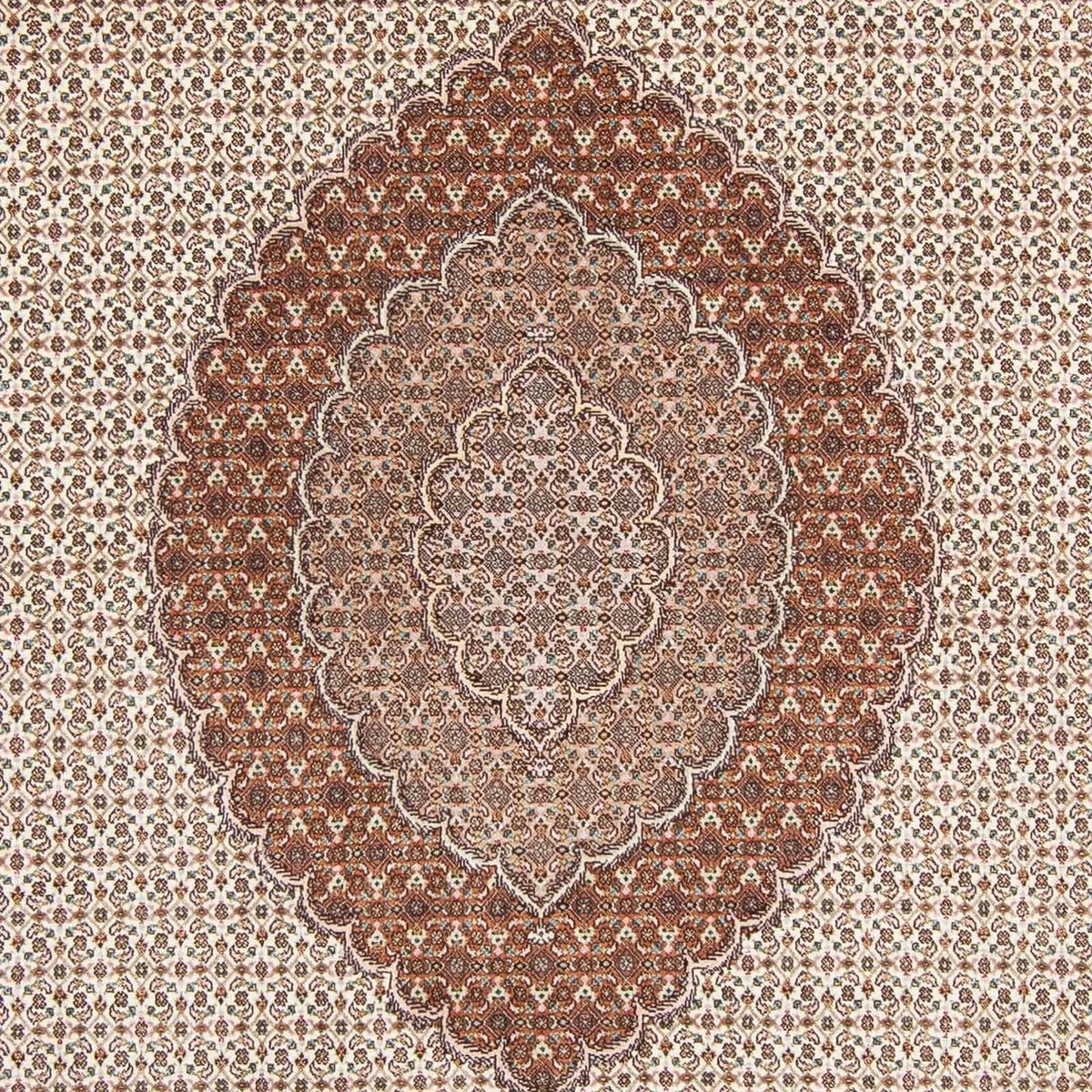 Tapis persan - Tabriz - Royal - 316 x 198 cm - beige