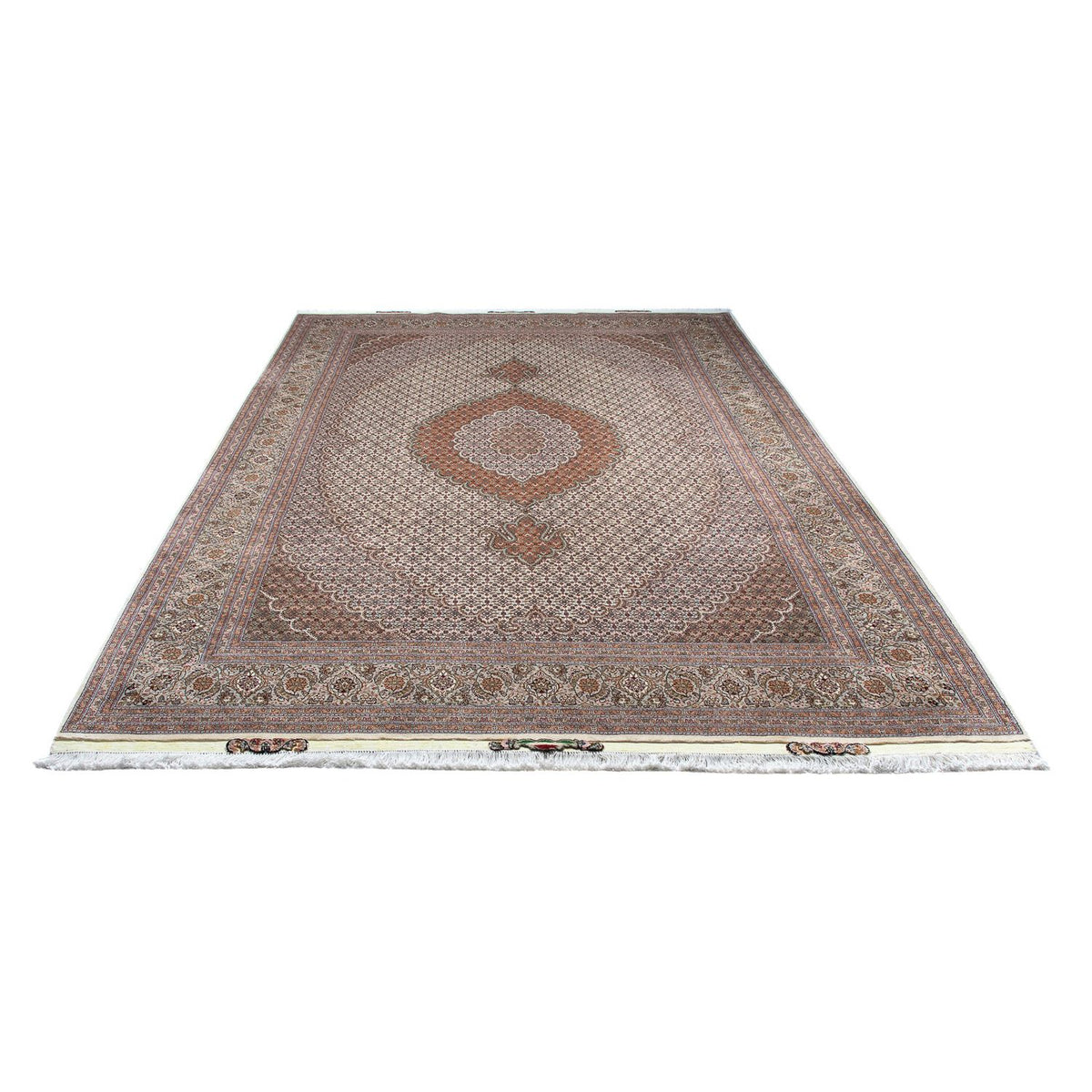 Tapis persan - Tabriz - 312 x 200 cm - beige