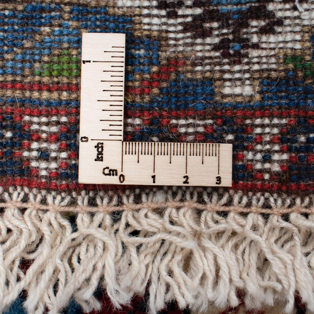 Tapis persan - Nomadic - 143 x 99 cm - bleu