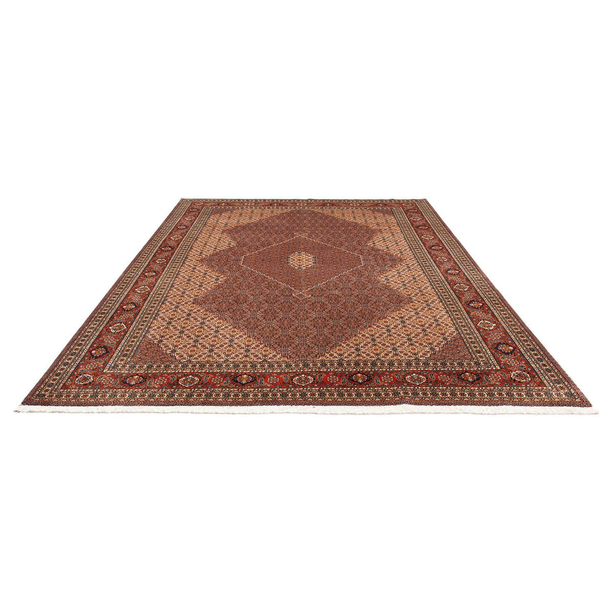 Tapis persan - Nomadic - 352 x 265 cm - marron
