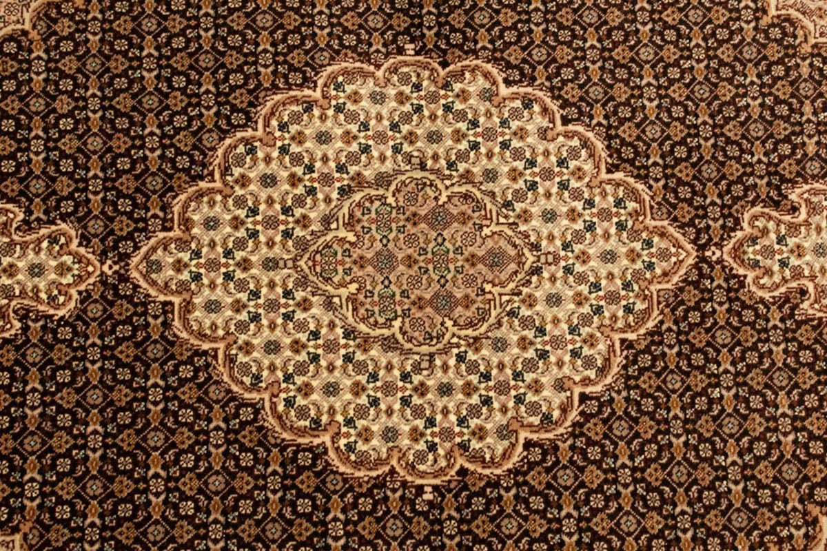Tapis persan - Tabriz - Royal - 148 x 102 cm - bleu foncé