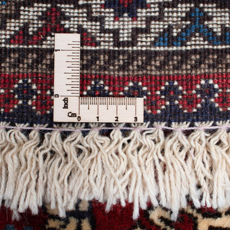 Tapis de couloir Tapis persan - Nomadic - 198 x 84 cm - rouge foncé