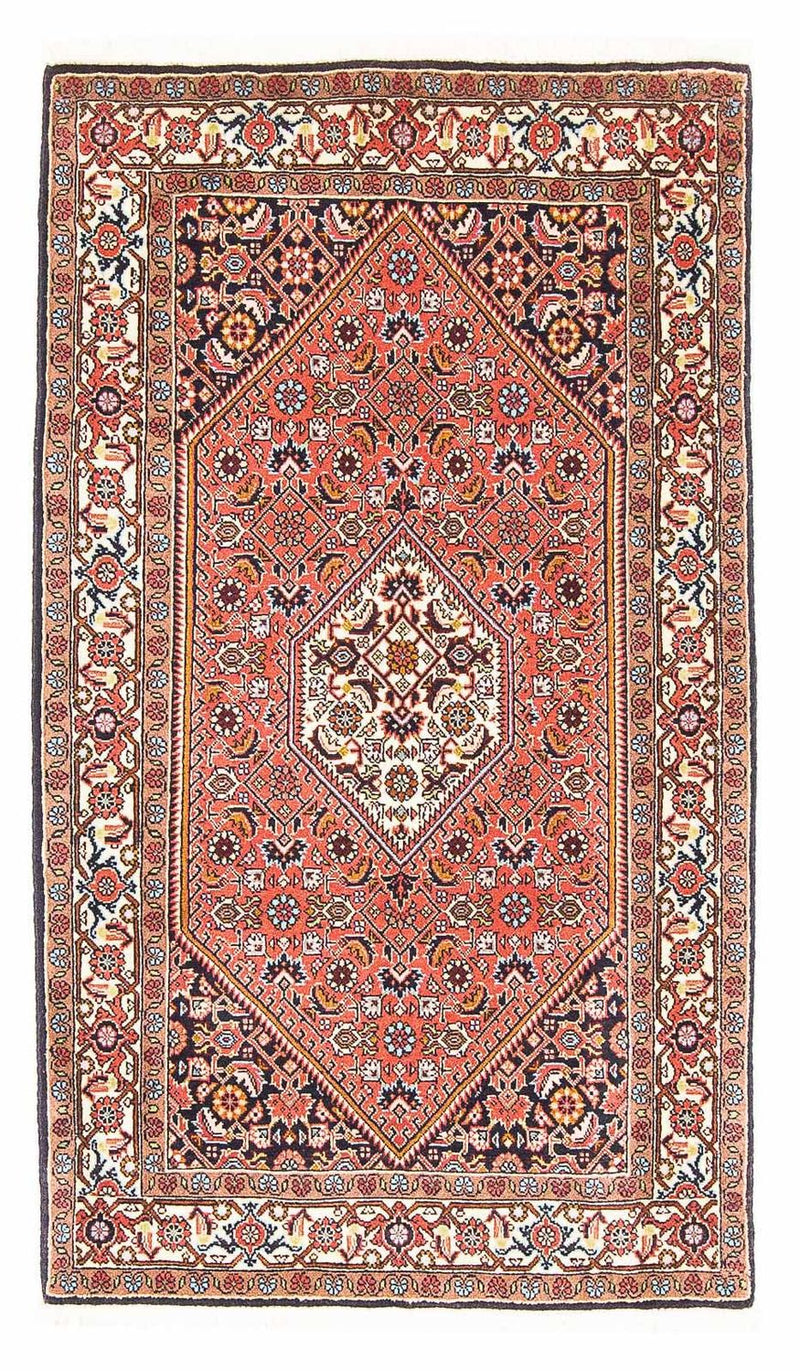 Tapis persan - Bidjar - 150 x 81 cm - rouge clair