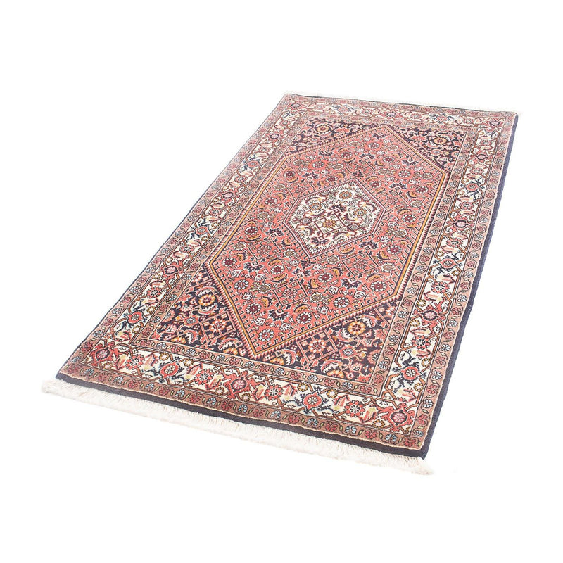 Tapis persan - Bidjar - 150 x 81 cm - rouge clair