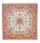 Tapis persan - Tabriz - Royal carré - 300 x 298 cm - beige