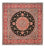 Tapis persan - Tabriz - Royal carré - 300 x 290 cm - rouge