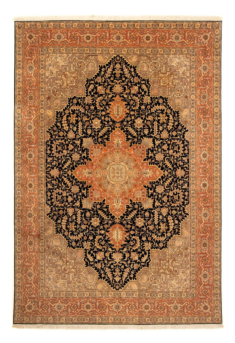 Tapis persan - Tabriz - Royal - 348 x 248 cm - marron clair