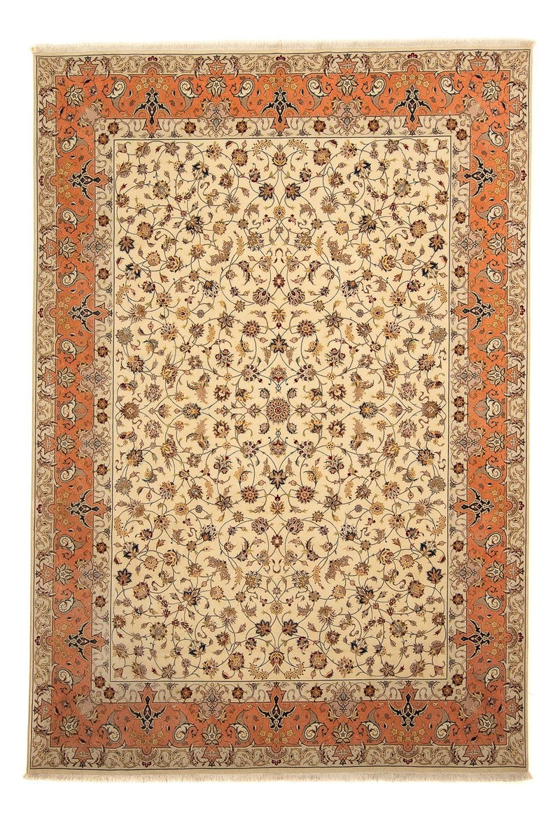 Tapis persan - Tabriz - Royal - 370 x 250 cm - beige