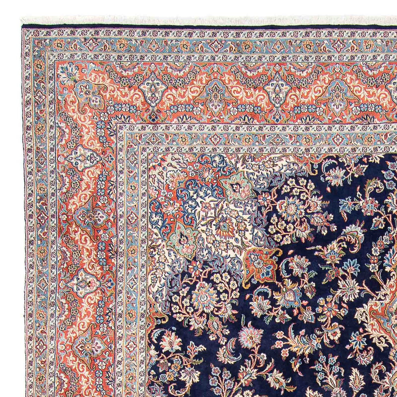 Tapis persan - Royal - 403 x 300 cm - bleu foncé