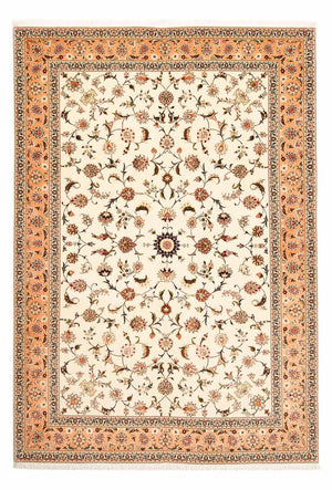 Tapis persan - Tabriz - Royal - 300 x 205 cm - beige