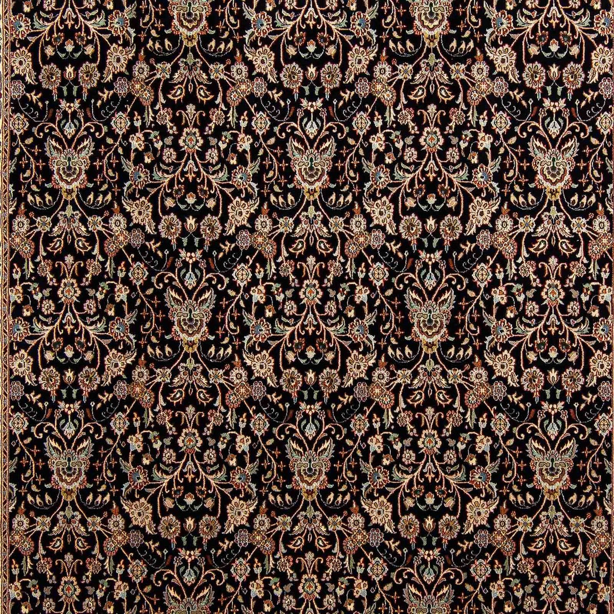 Tapis persan - Classique - 340 x 253 cm - bleu foncé