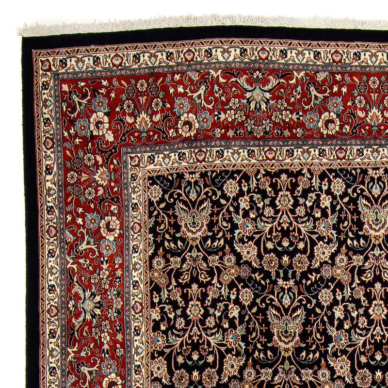 Tapis persan - Classique - 340 x 253 cm - bleu foncé