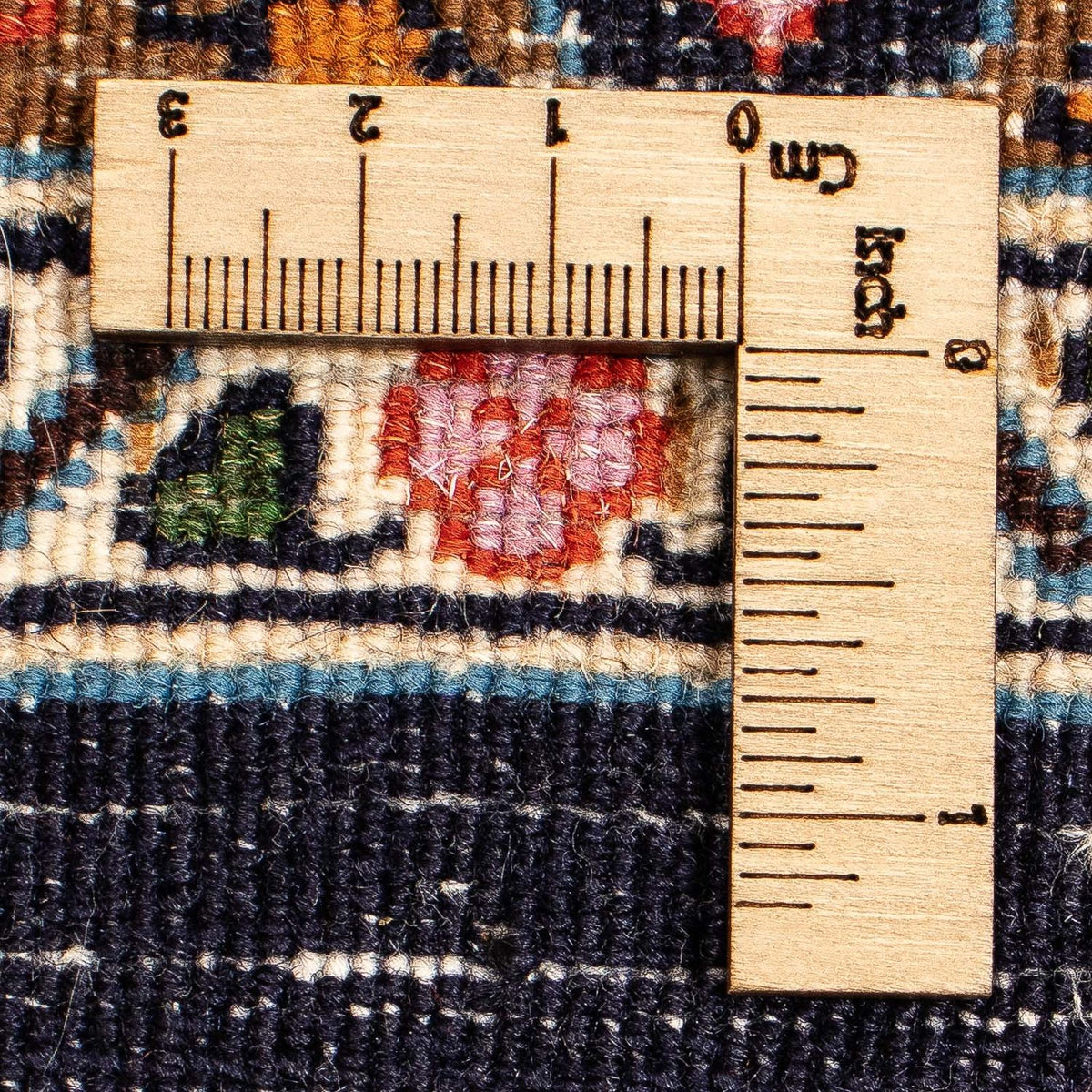 Tapis persan - Classique - 340 x 253 cm - bleu foncé