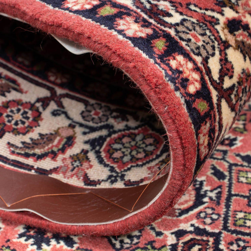 Tapis de couloir Tapis persan - Bidjar - 295 x 83 cm - rouge foncé