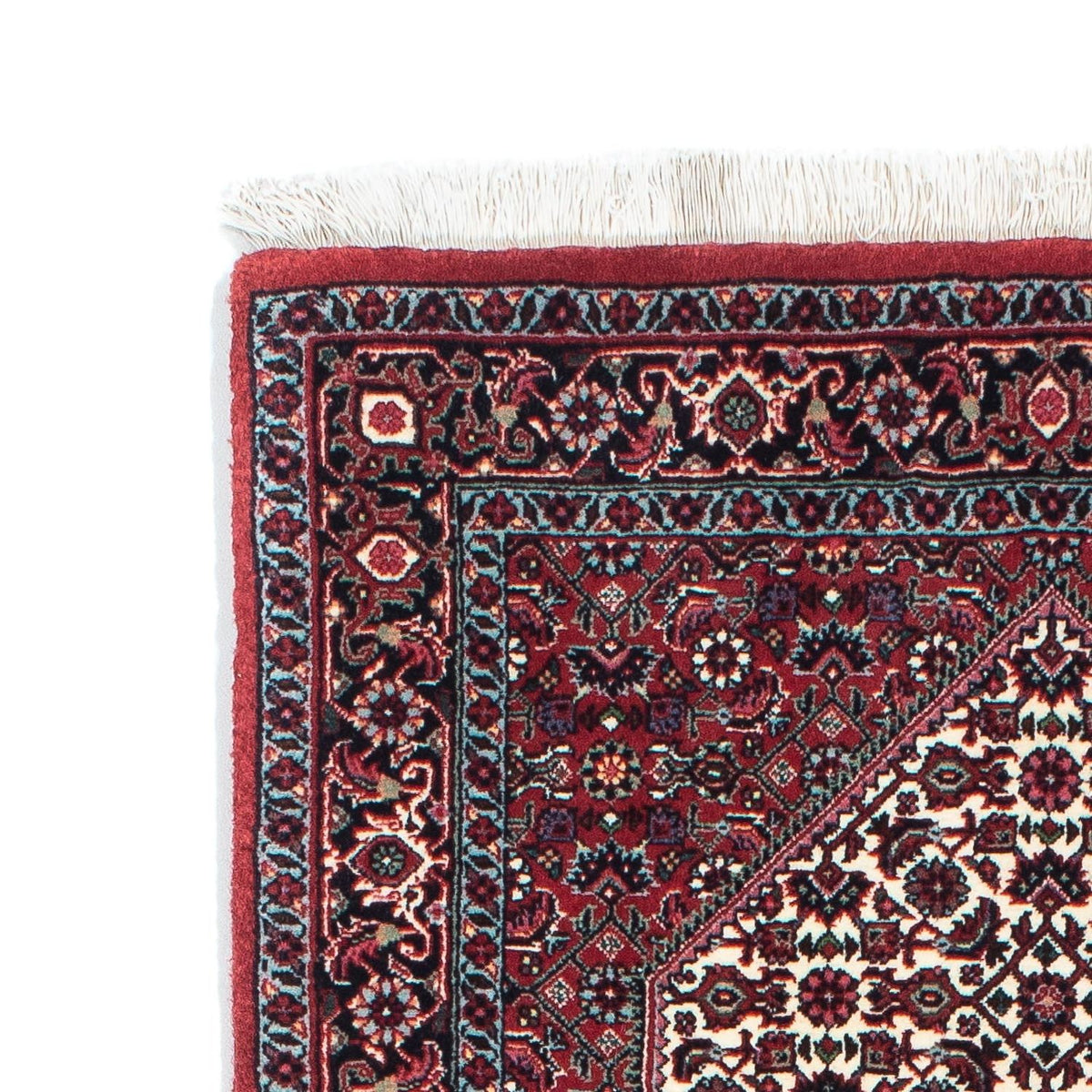 Tapis de couloir Tapis persan - Bidjar - 210 x 75 cm - rouge