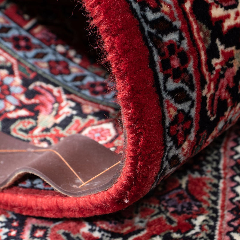 Tapis de couloir Tapis persan - Bidjar - 210 x 75 cm - rouge