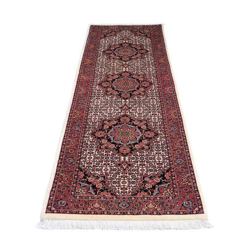 Tapis de couloir Tapis persan - Bidjar - 240 x 70 cm - beige