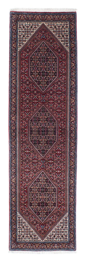 Tapis de couloir Tapis persan - Bidjar - 253 x 72 cm - rouille