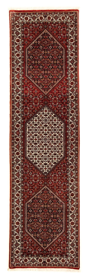 Tapis de couloir Tapis persan - Bidjar - 295 x 71 cm - multicolore