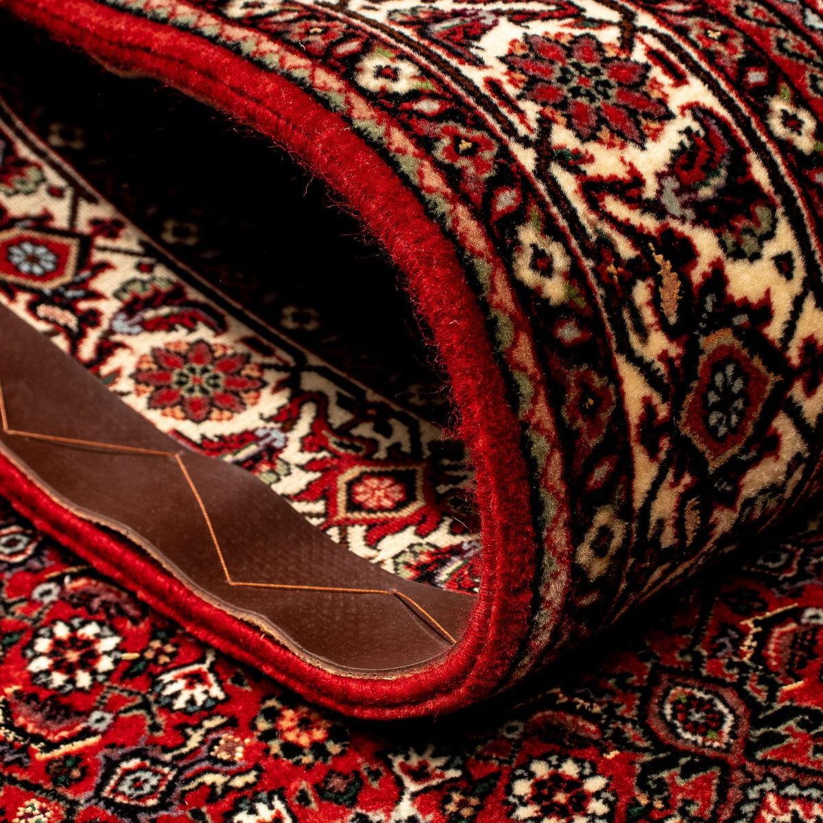 Tapis de couloir Tapis persan - Bidjar - 295 x 71 cm - multicolore