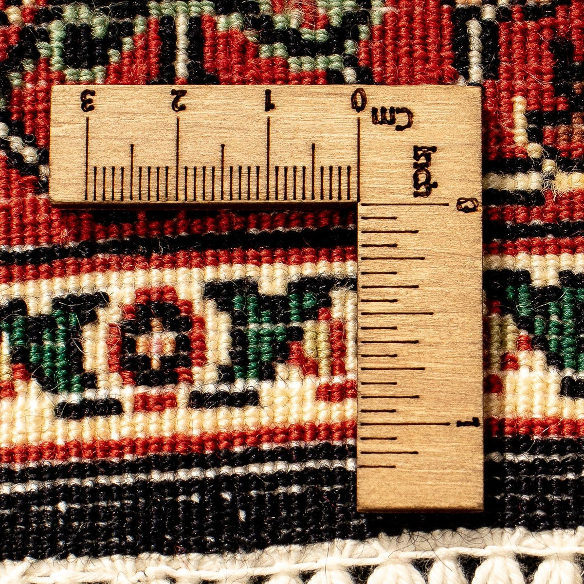 Tapis de couloir Tapis persan - Bidjar - 221 x 73 cm - multicolore