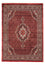 Tapis persan - Bidjar - 233 x 168 cm - rouge foncé