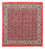 Tapis persan - Bidjar carré  - 104 x 98 cm - rouge