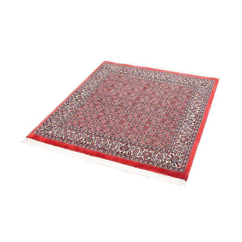 Tapis persan - Bidjar carré  - 104 x 98 cm - rouge