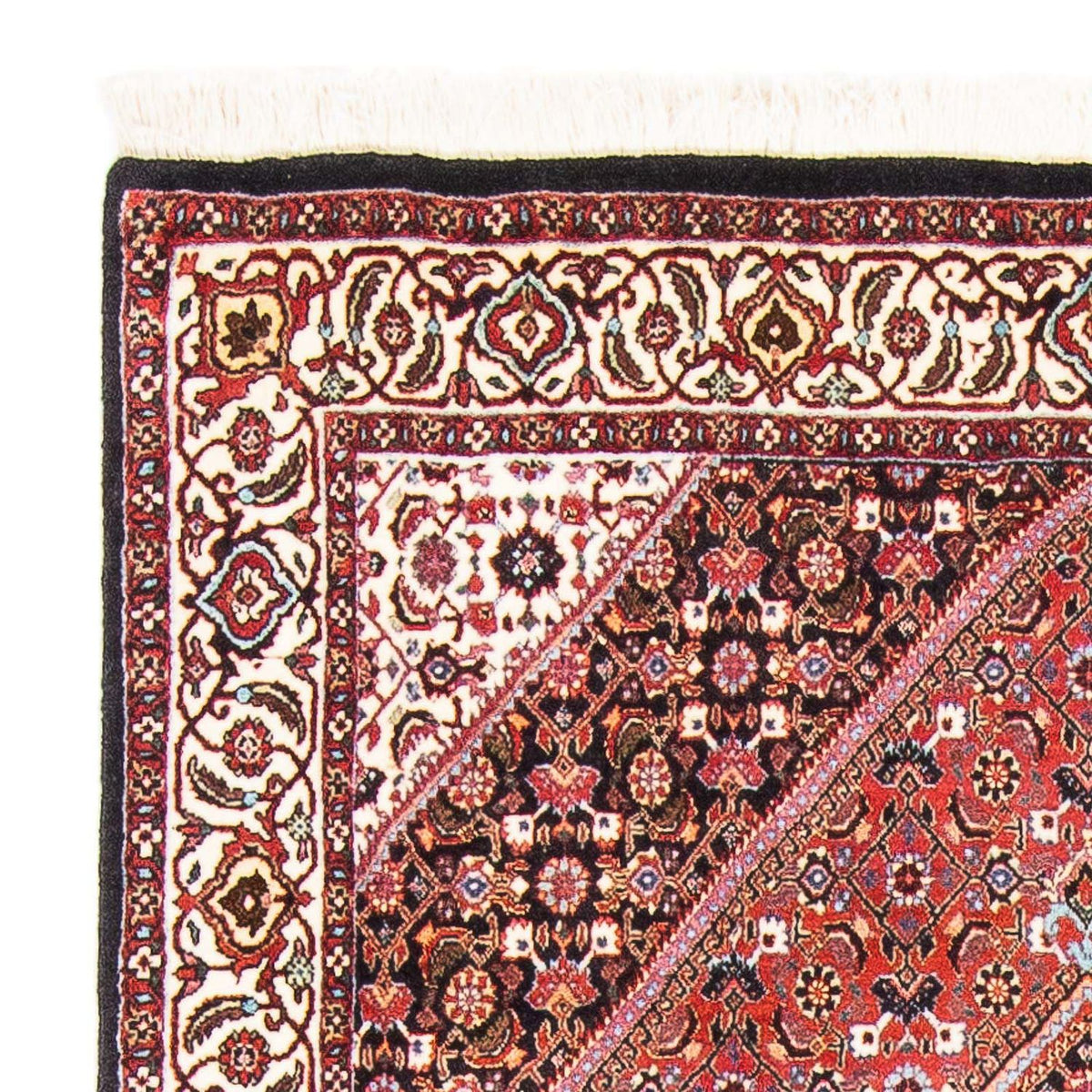 Tapis persan - Bidjar - 176 x 108 cm - rouge clair