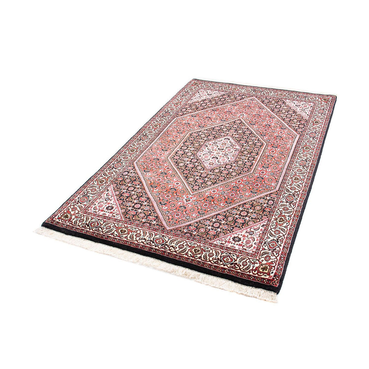 Tapis persan - Bidjar - 176 x 108 cm - rouge clair