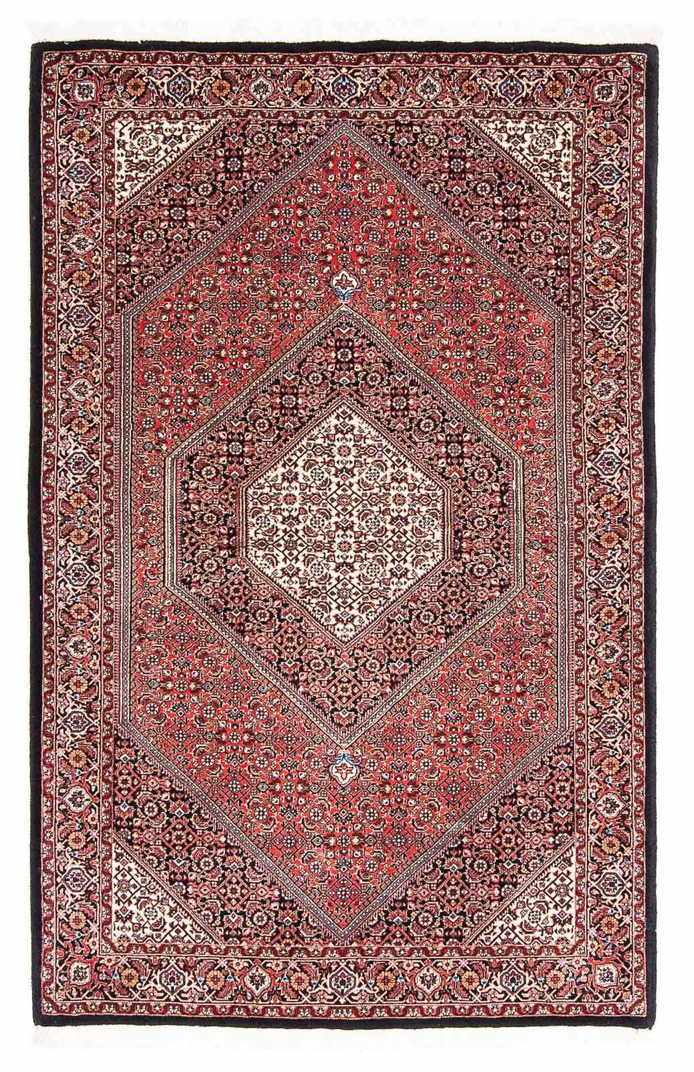 Tapis persan - Bidjar - 174 x 110 cm - rouge clair
