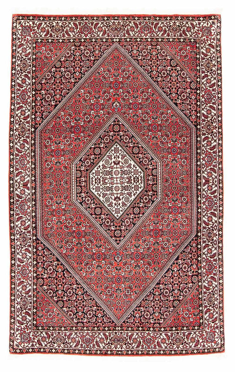Tapis persan - Bidjar - 174 x 110 cm - rouge clair