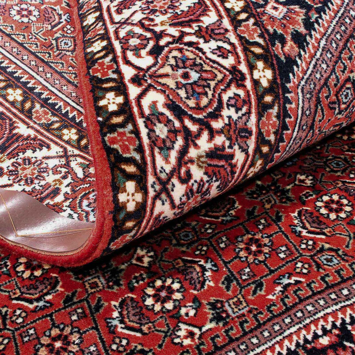 Tapis persan - Bidjar - 174 x 110 cm - rouge clair