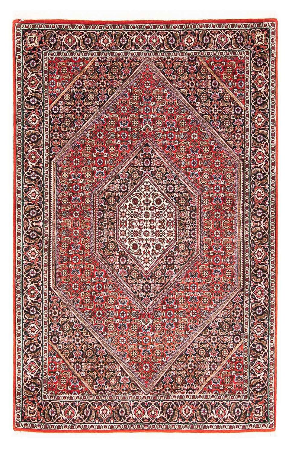Tapis persan - Bidjar - 177 x 111 cm - rouge