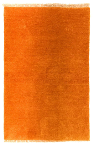 Tapis Gabbeh - Persan - 133 x 90 cm - or