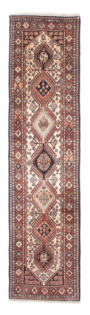 Tapis de couloir Tapis persan - Nomadic - 293 x 72 cm - beige