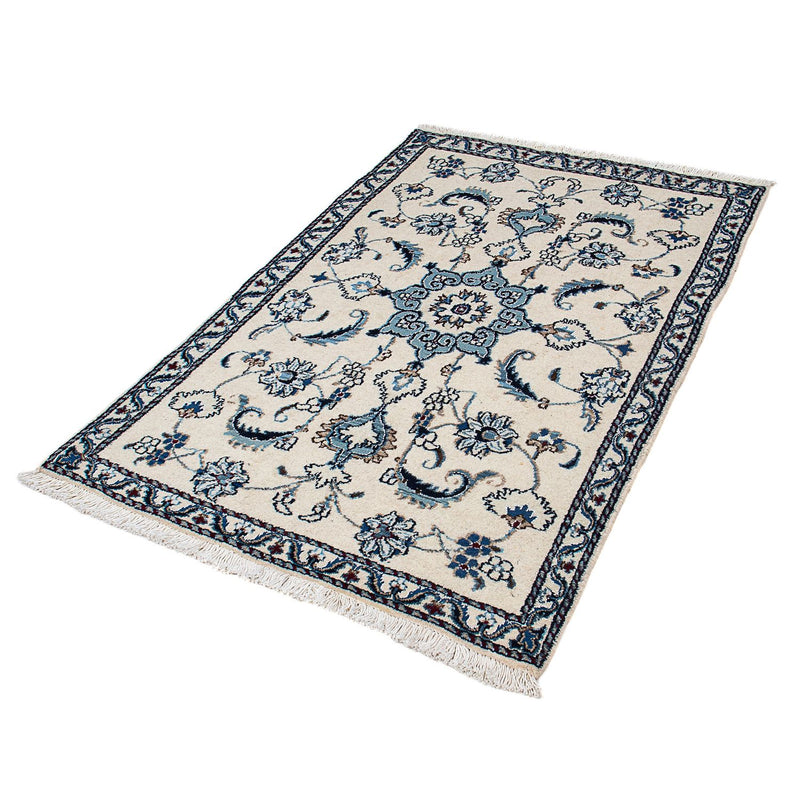 Tapis persan - Nain - 142 x 89 cm - beige