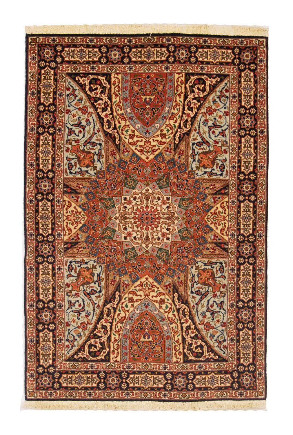 Tapis persan - Tabriz - Royal - 153 x 100 cm - multicolore