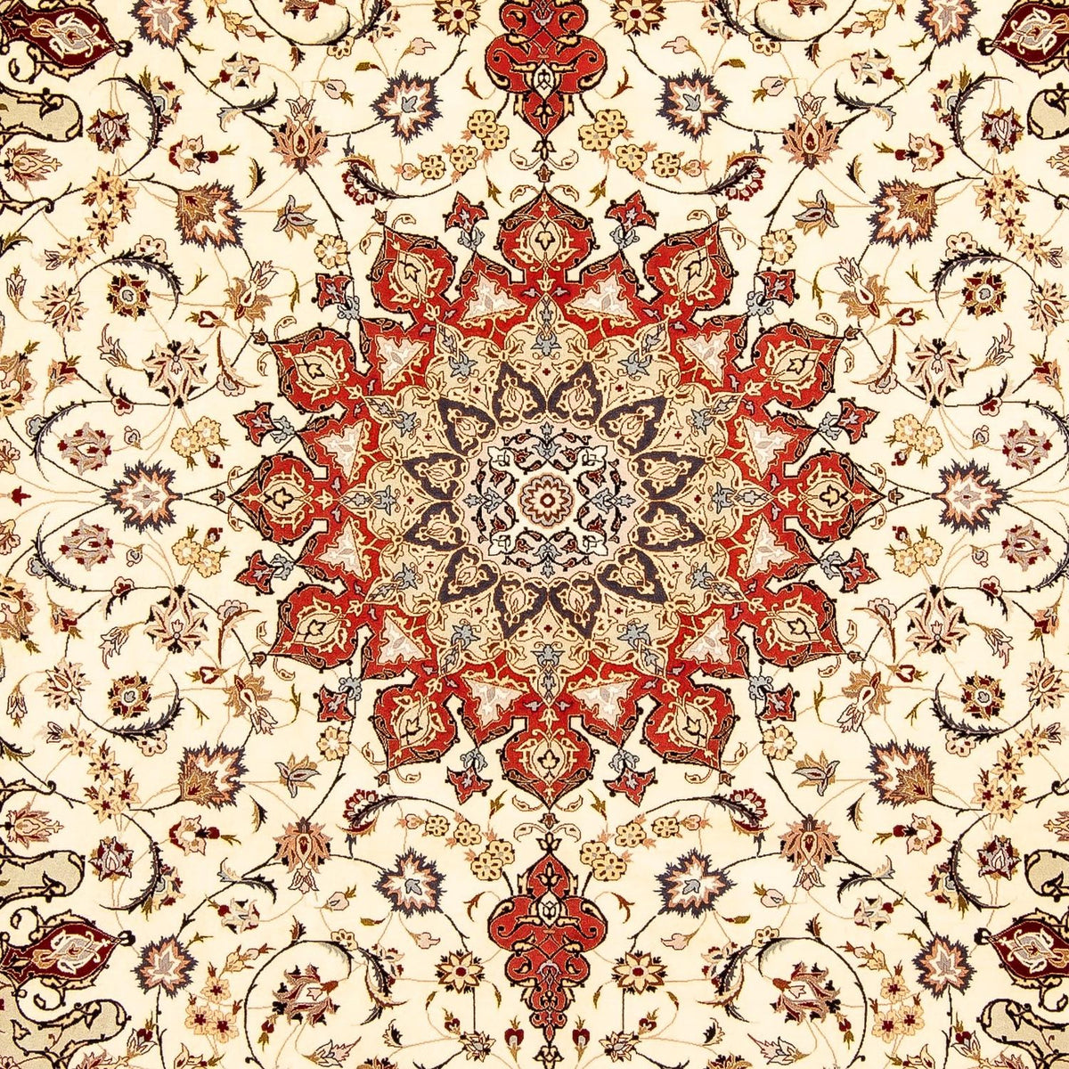 Tapis persan - Tabriz - Royal - 345 x 250 cm - beige