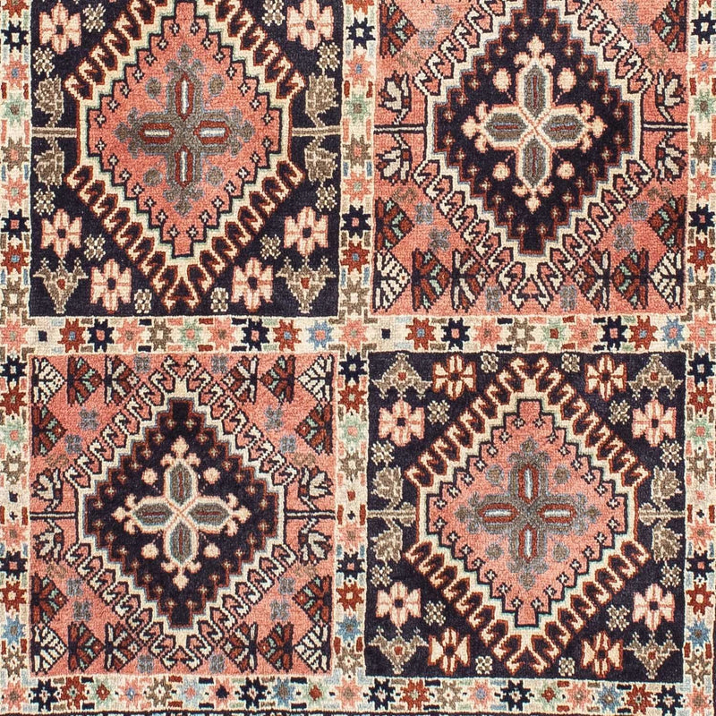 Tapis persan - Nomadic - 147 x 100 cm - rouge clair