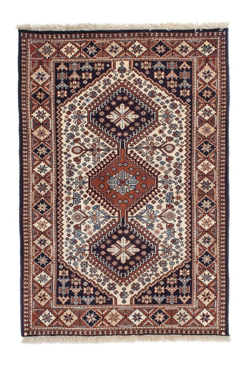 Tapis persan - Nomadic - 147 x 102 cm - beige