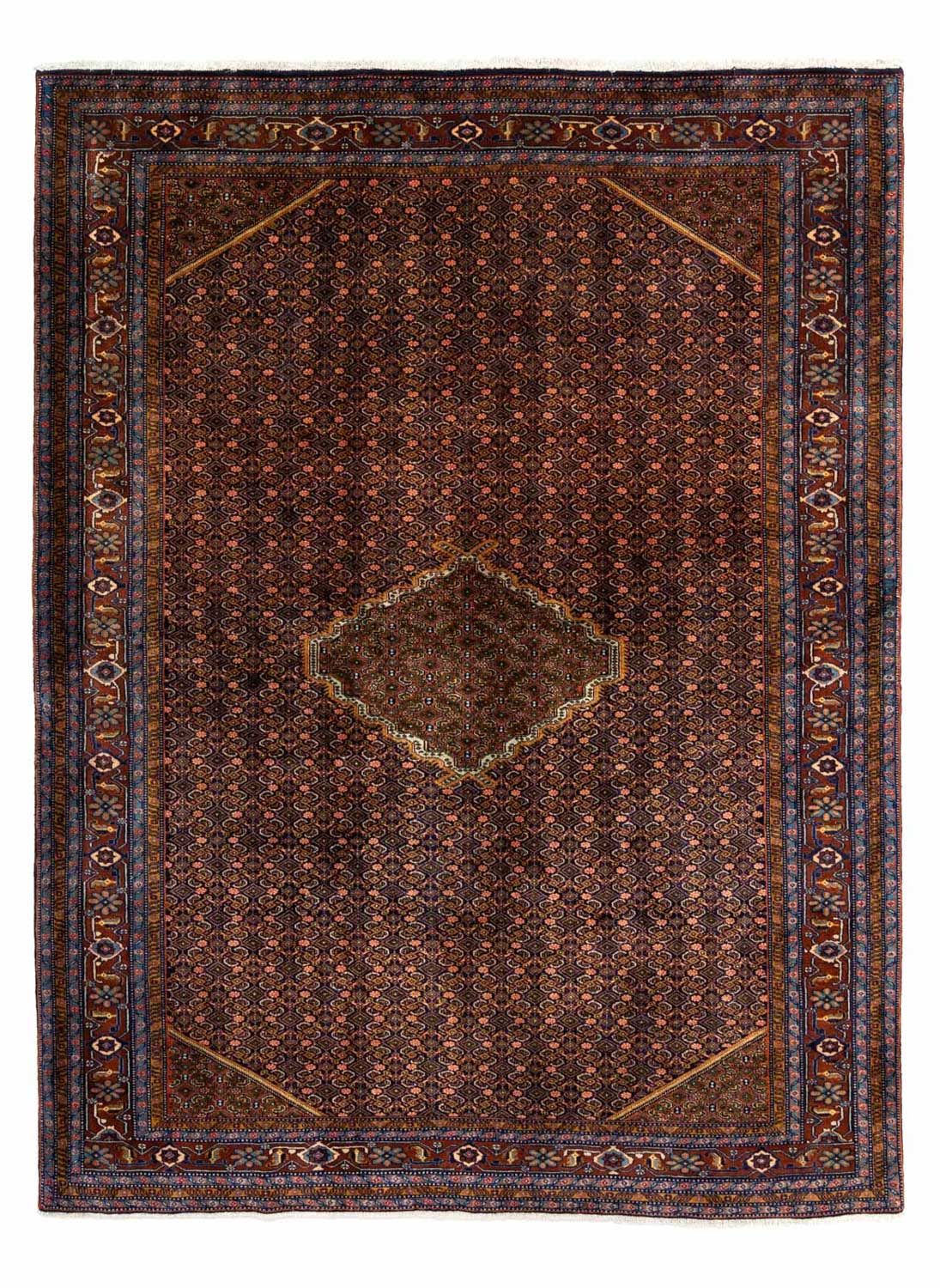Tapis persan - Nomadic - 273 x 210 cm - marron