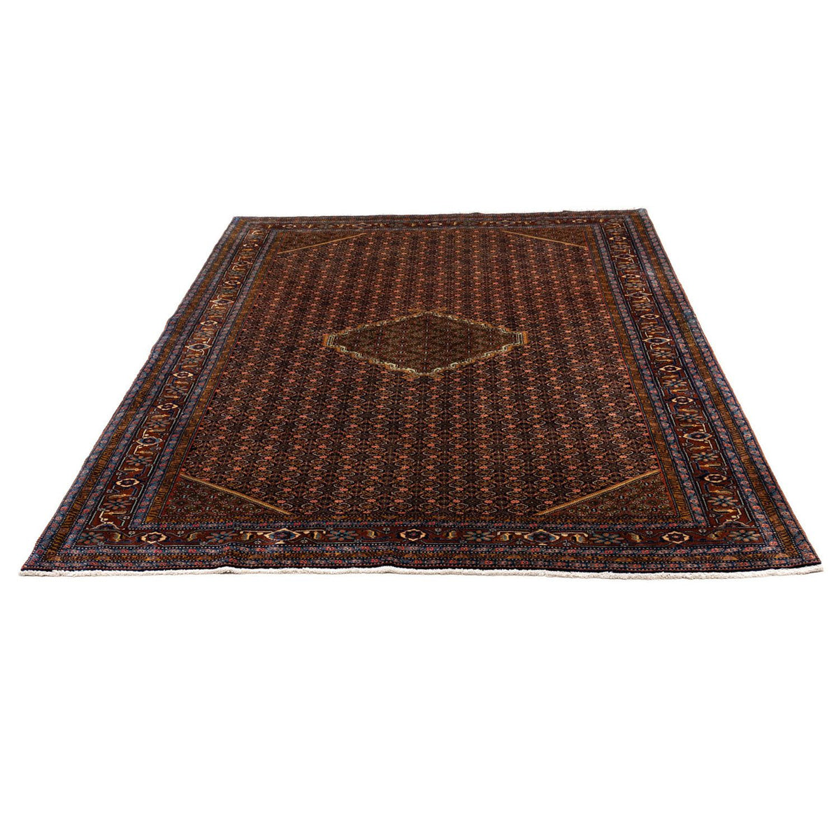 Tapis persan - Nomadic - 273 x 210 cm - marron