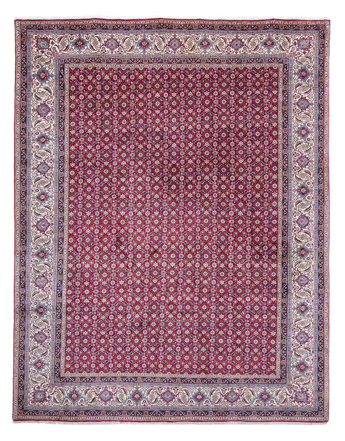 Tapis persan - Nomadic - 328 x 254 cm - rouge