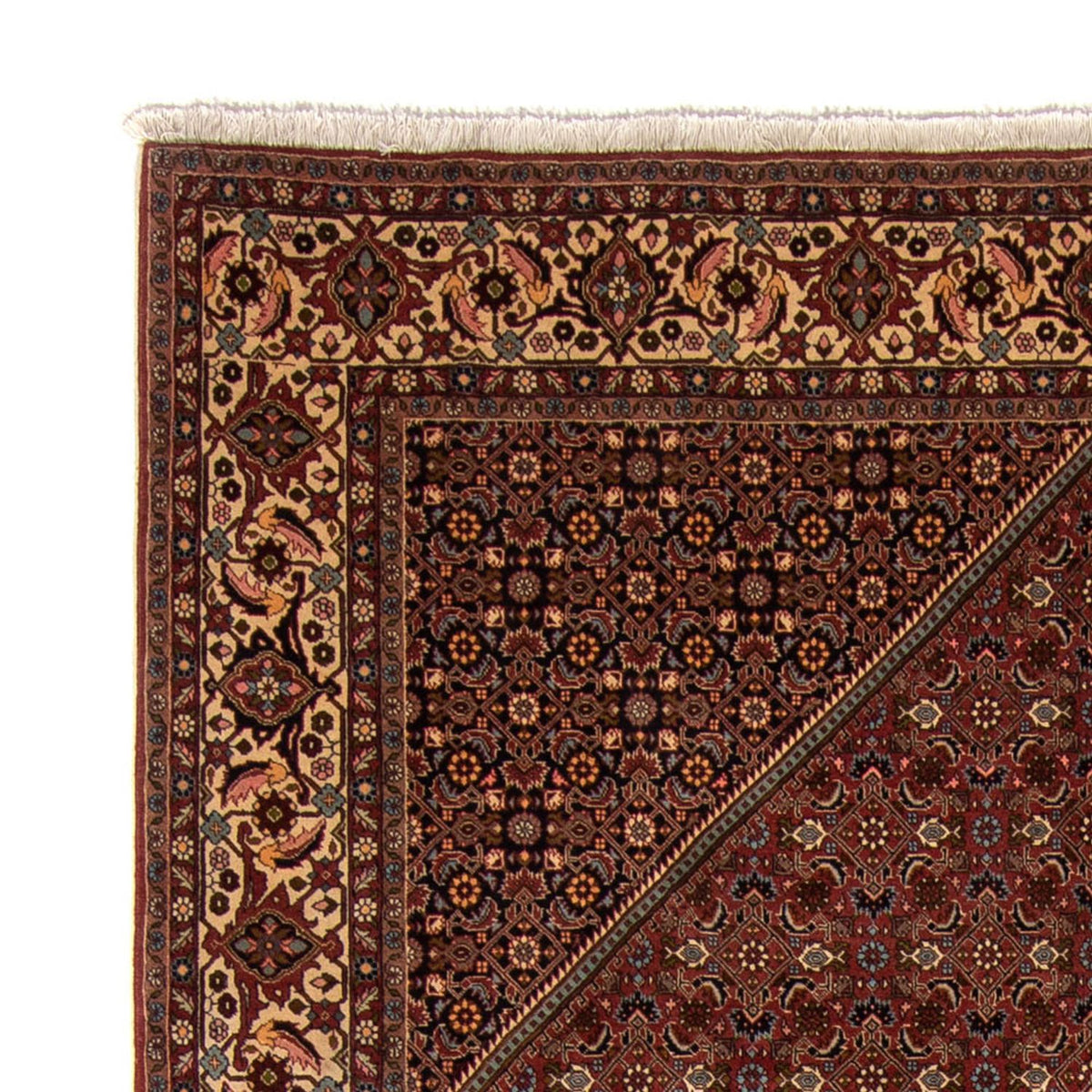 Tapis persan - Bidjar - 356 x 243 cm - marron