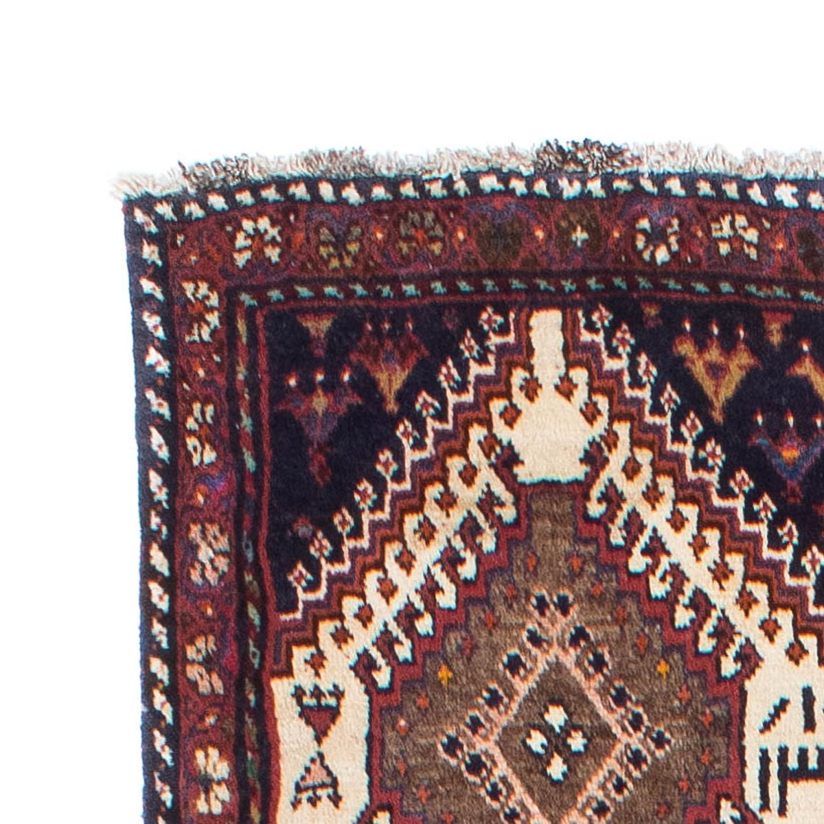 Tapis de couloir Tapis persan - Nomadic - 280 x 96 cm - multicolore
