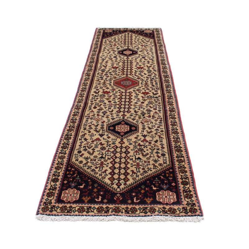 Tapis de couloir Tapis persan - Nomadic - 300 x 76 cm - beige